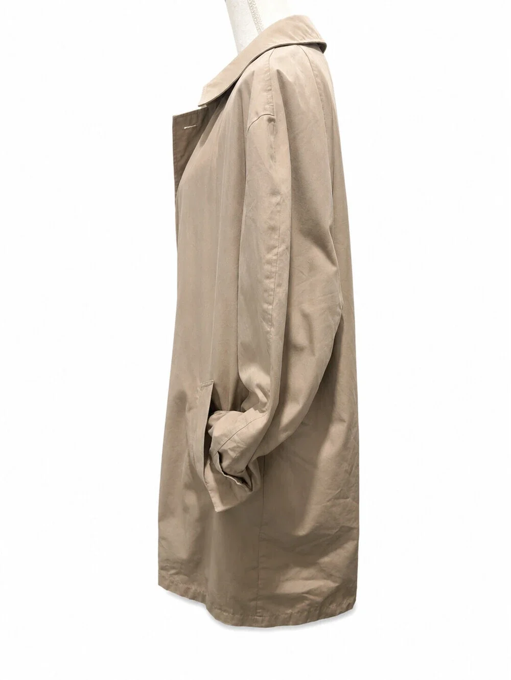 Vintage London Fog Limited Edition Car Coat Button w Zip Lining Size XL Reg